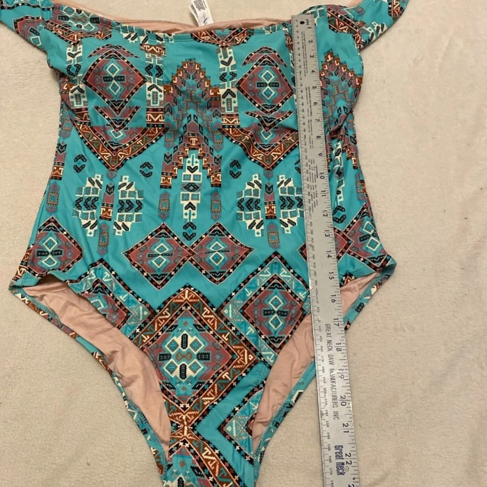 Mae Tribal Aztec Multicolor One Piece - Picture 11 of 14